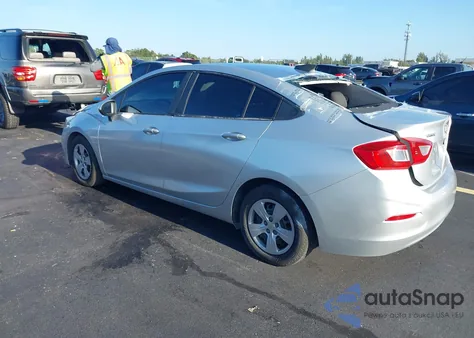 2017 Chevrolet Cruze Ls Auto из США, поврежденный, VIN 1G1BC5SMXH7158743